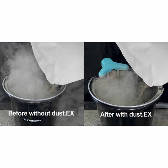 Collomix dust.EX Dust Extraction Vacuum Attachment Designed to eliminate the amount of dust that can get in the air and be inhaled on the job site