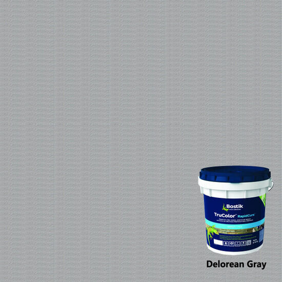 Bostik TruColor RapidCure Grout - Delorean Gray