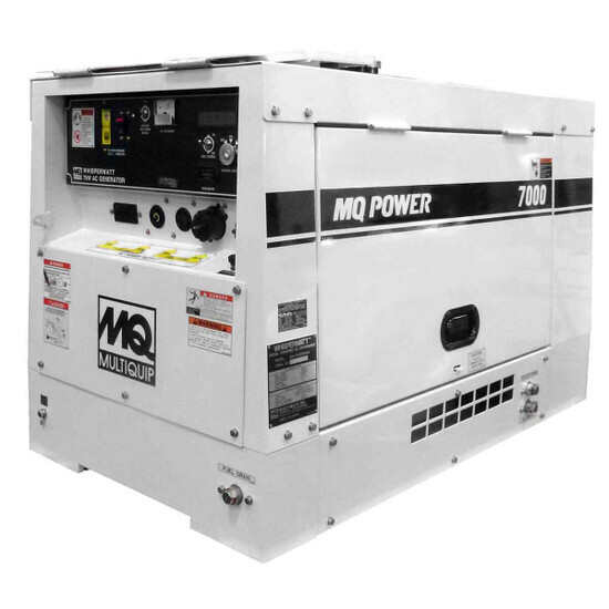 DA7000SSA3 WhisperWatt Diesel Generator