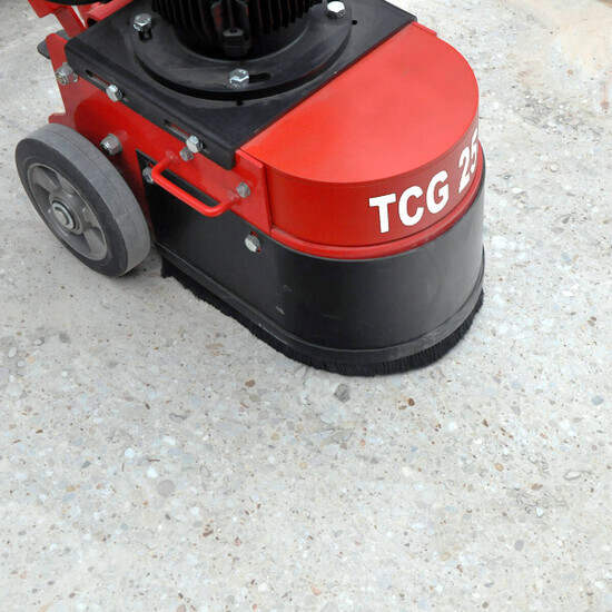 trelawny tcg250 Suitable for small and medium jobs Fast leveling of high spots Removal of coatings and adhesives, preparation and repairing damaged concrete Polishing of concrete and other material