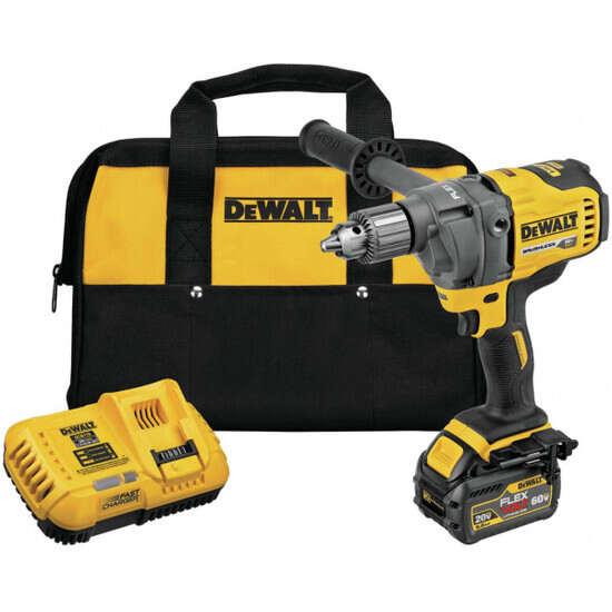 Dewalt DCD130 60V MAX Mixer/Drill with Battery and Carrying Bag