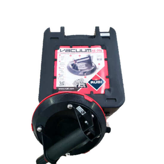 18919 Rubi Vacuum Suction Cup Comes with hard plastic carrying case for protection and easy transport