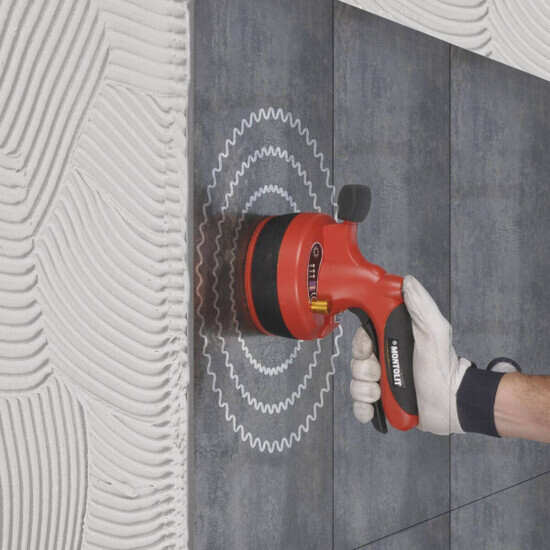 Vibrating Large Format Porcelain Tile for Wall Installation