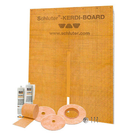 Schluter Kerdi-Board Kit Wall Surround Waterproofing Kit