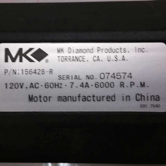 156428-R MK 370 Replacement Label