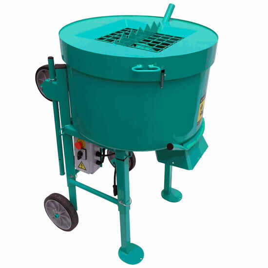 Imer MIX 120 Portable mortar mixer with dust control cover option