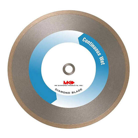 mk 215 continuous rim wet diamond blade for tile and marble