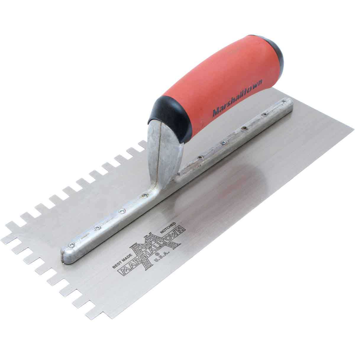 Wide Glue Adhesive Spreader 600mm Notch 8 x 8mm Stainless Notched Spatula 23" 