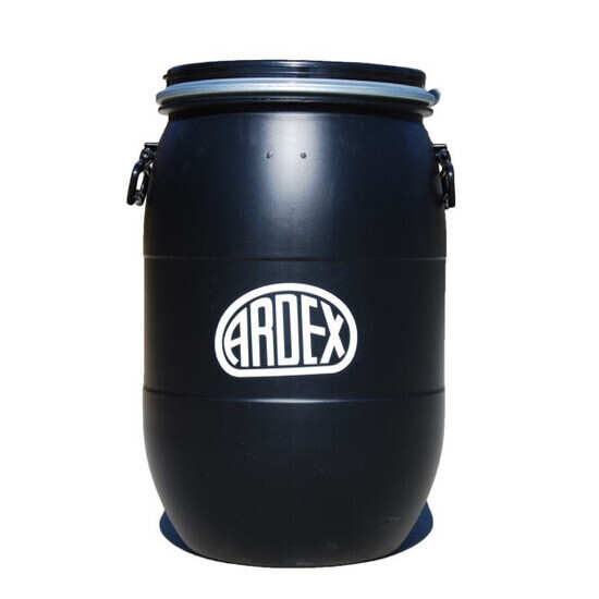 12499 ARDEX T 10 15 gal Mixing Drum with Lid self leveling and mixing