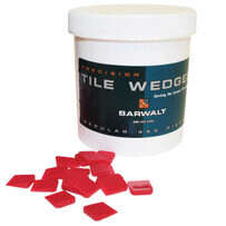 Barwalt Regular Red Precision Tile Wedges