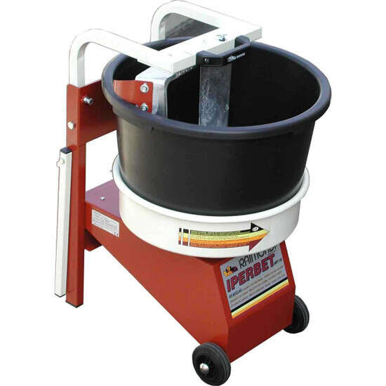 MXJPM Raimondi Iperbet Job Site Power Mixer For mixing adhesive, dry pack, thinset, mortar, concrete, epoxy, quartz plaster, etc