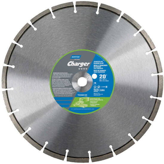 20 inch Norton Clipper Charger Masonry Saw Blade