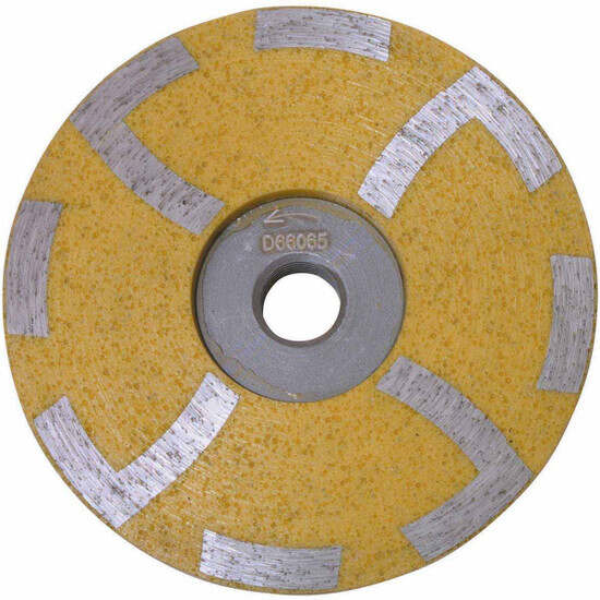Diteq 4 inch Resin Filled Cup Wheel - Medium Grit