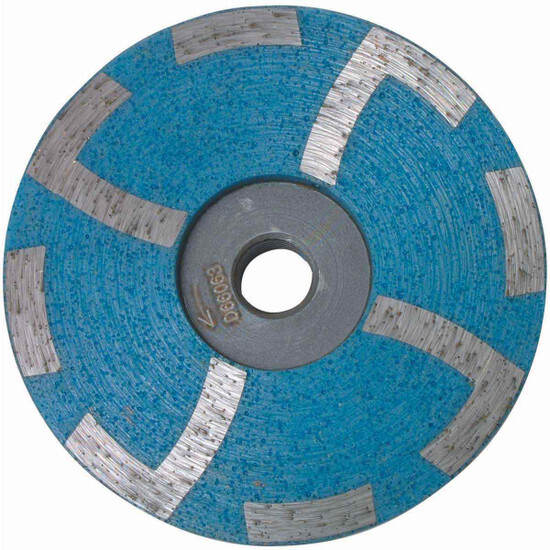 Diteq 4 inch Resin Filled Cup Wheel - Coarse Grit