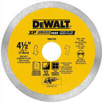 DeWalt DW4765 Dry wet Continuous Rim Porcelain Blade