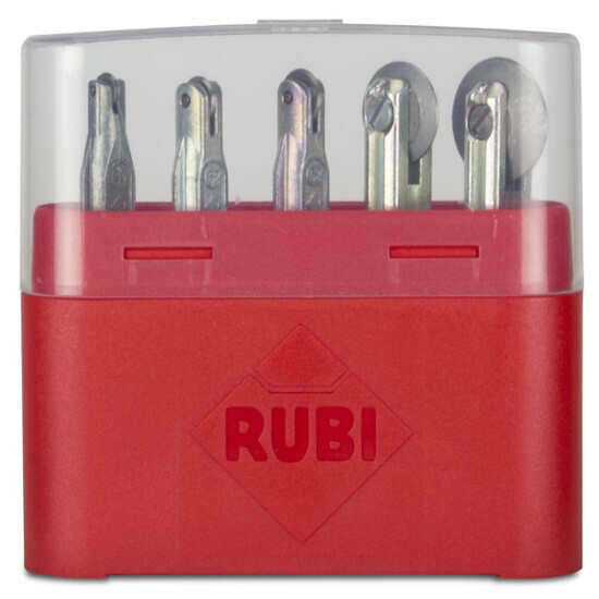 rubi tile cutter wheels and case
