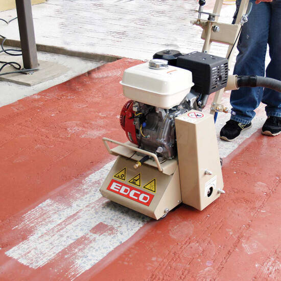 Preparing Concrete Surfaces with Edco CPM-8 Scarifier