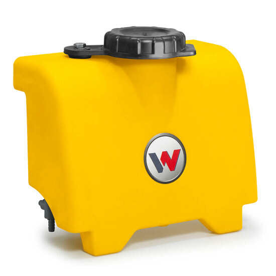 Water tank kit for WP 1540 & WP 1550 premium vibratory plates suitable for hot or cold asphalt applications
