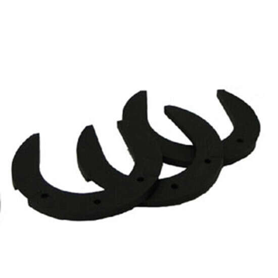 hawk brute horseshoe weights 25 pounds each HPA0032-1BLK