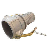 5000078032 Wacker Neuson 6 in. diameter female quick disconnect for the hose side of the pump with attached hose barb