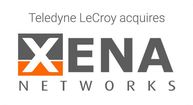 Teledyne Lecroy 收购 Xena 公告