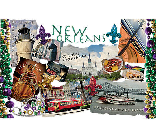 New Orleans Collage