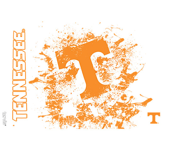 Tennessee Volunteers Splatter