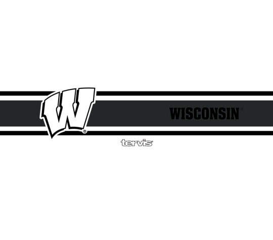 Wisconsin Badgers Black Stripe