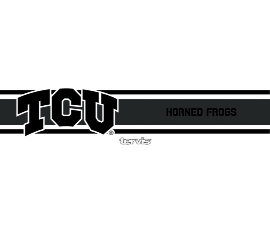 TCU Horned Frogs Black Stripe