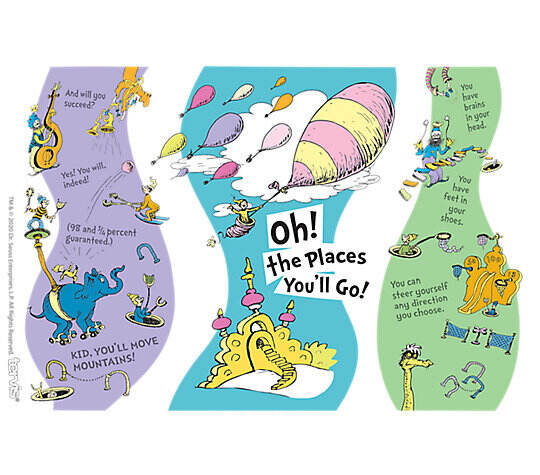 Dr. Seuss™ - Oh The Places You'll Go Quote