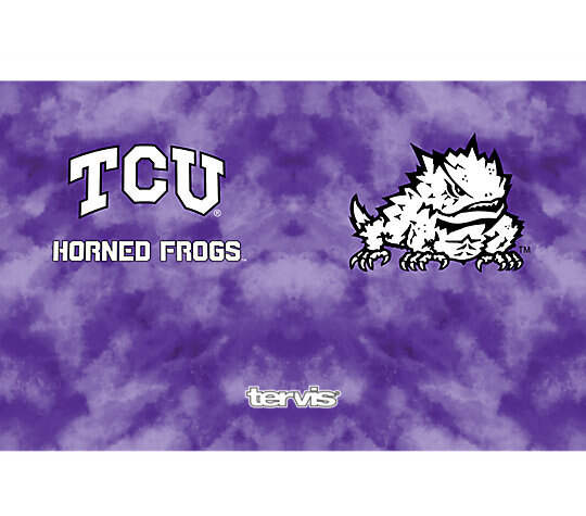 TCU Horned Frogs Tie Dye