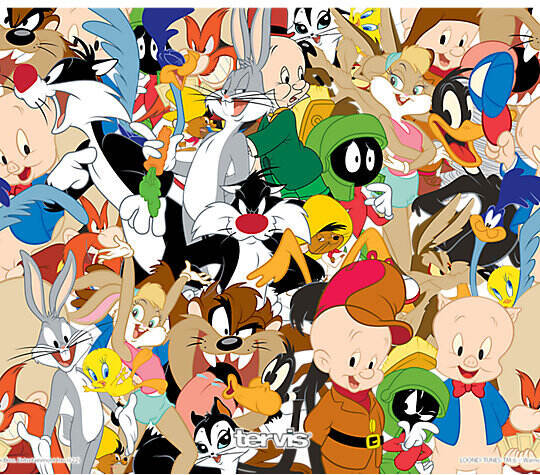 Looney Tunes Character Collage