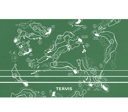 Golf - Course Map