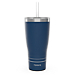 Deepwater Blue 30oz Stainless Steel with Straw