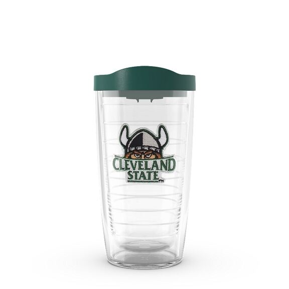 Cleveland State Vikings 16 oz Insulated Tumbler with Lid