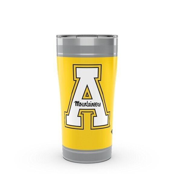Tervis 1053324 Appalachian State Mountaineers Ice Bucket with Emblem and Clear Lid Tritan 