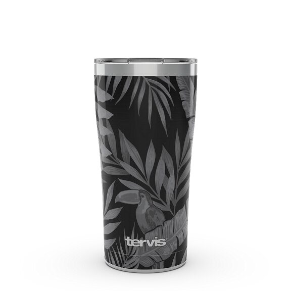 Tervis Stainless Steel Patterns Insulated Tumbler Gray Wood Grain 20oz 
