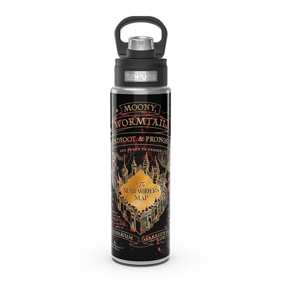 Harry Potter Tervis 24 oz Water Bottle 9 3/4 Hogwarts Express New with lid cap 