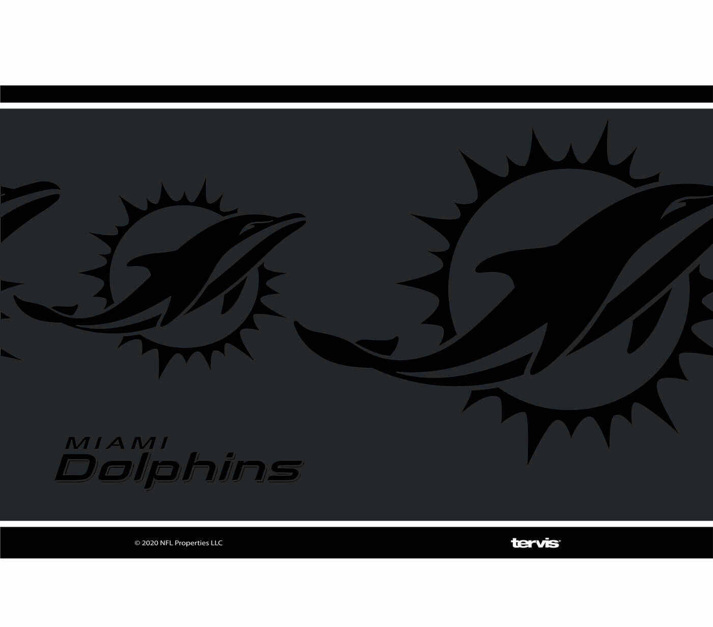 Nfl Miami Dolphins Blackout Tervis
