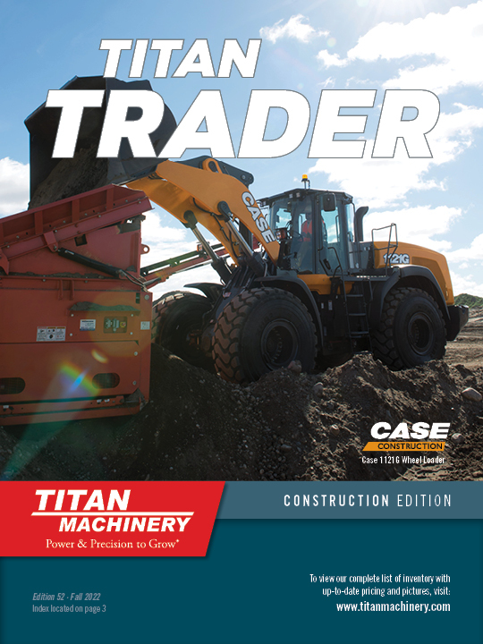 Titan Trader Fall 2022 Construction