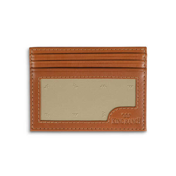 Two Pocket, Money Clip Wallet .Calf — Pinnell Custom Leather