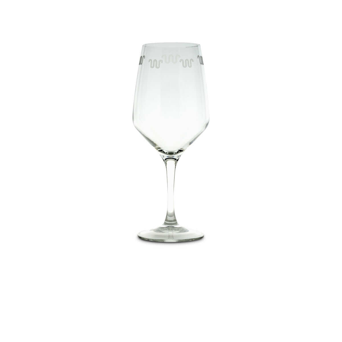 RUNNING W® ETCHED ALL PURPOSE WINE GLASS