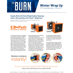 The Burn Newsletter – Winter 2017