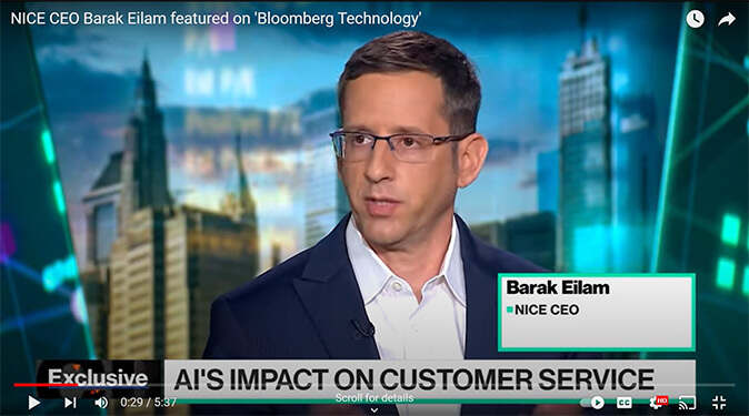 Barak Eilam was featured on Bloomberg Technology