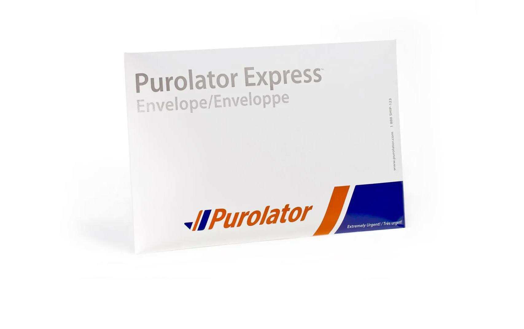 Purolator express envelope