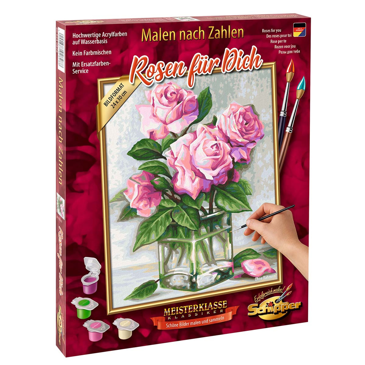 Schipper Roses For You Paint Number Kit by