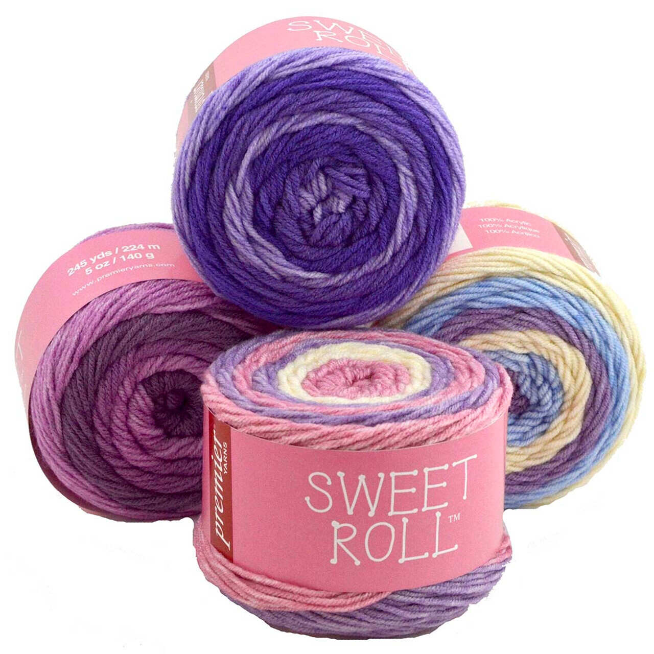 Premier Yarns Sweet Roll Yarn-Rock Candy, 1 count - Foods Co.