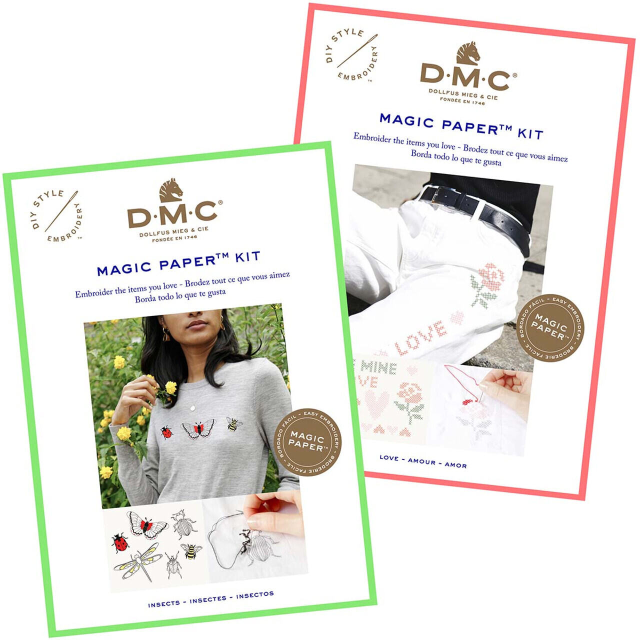 DMC Magic Paper Collection Transfer