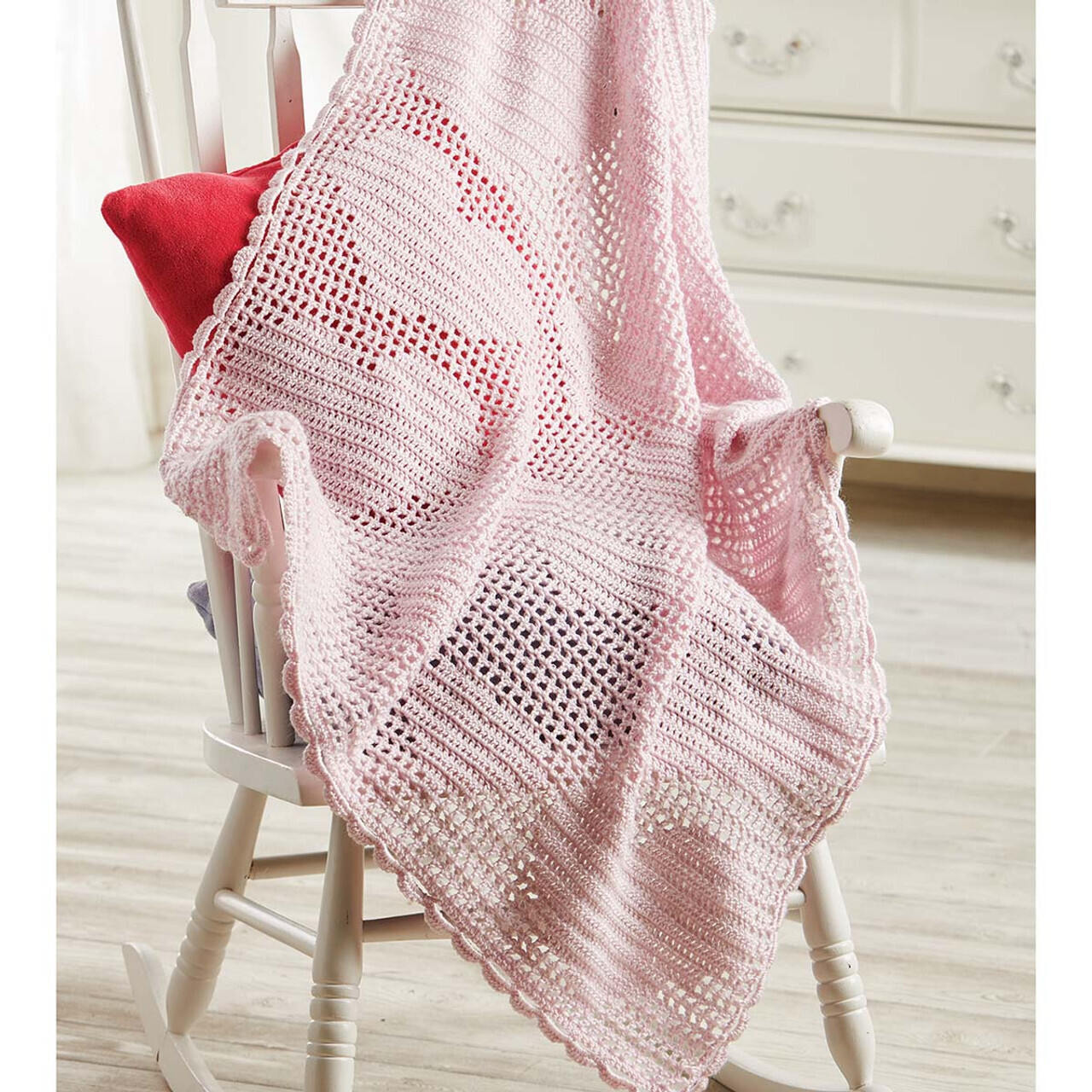 Sweetheart Baby Blanket Crochet Kit 