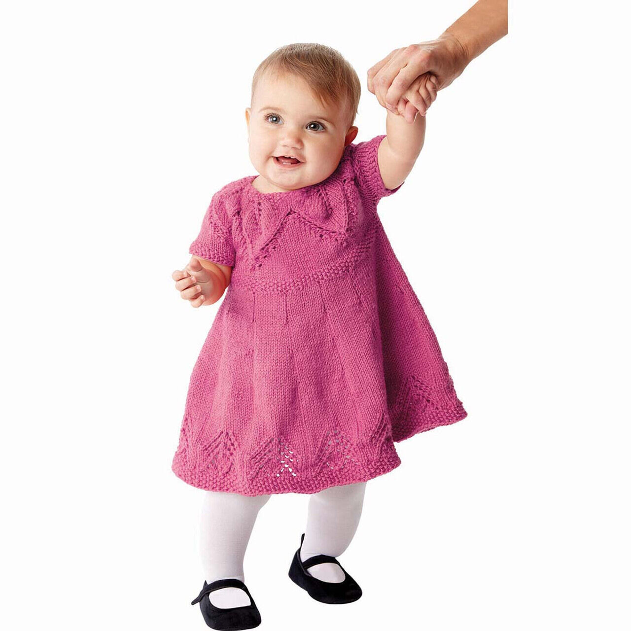 Bernat fairy 2025 leaves knit dress